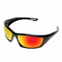 Robson - Black / Aqua Precision Red Mirror Lens