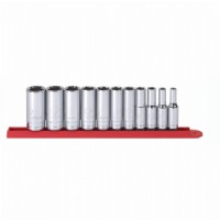 3/8 Drive Deep Socket Set SAE 11 Piece