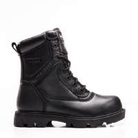 Boots Black 8" Metal Free