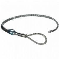 Triple Weave Overhead Pulling Grip 0.75" - 0.99" Blue Flexible Eye