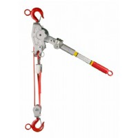 1 1/2 Ton Web Strap Hoist w/ Hot Stick Rings